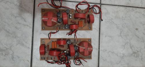 Par de Crossover / divisor 4 vias passivo para caixas 