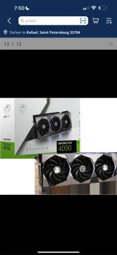 MSI Suprim GeForce RTX 4090 24GB GDDR6X PCI Express 4.0 Video Card RTX 4090 SUPRIM X 24G