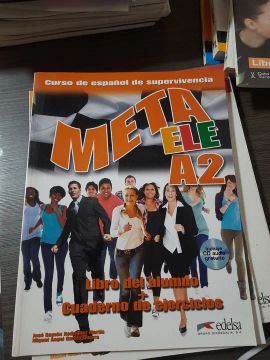 Meta ELE A2 livro do aluno + livro de exercícios 