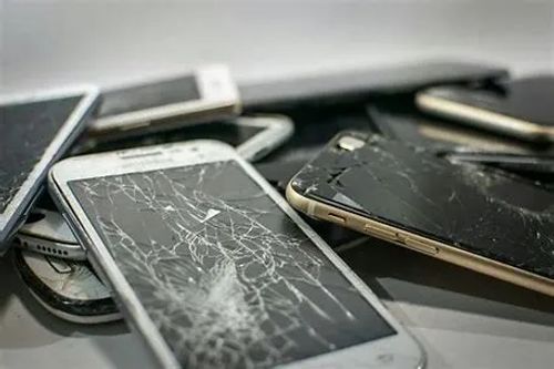 lote de celulares quebrados