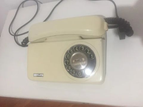 Antigo telefone de disco GTE Multitel !!!
