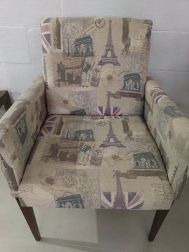 Poltrona estilo vintage 