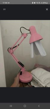 Luminária de Mesa Rosa