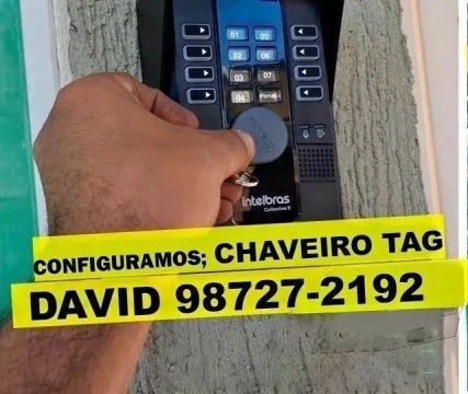 Chaveiro Tag Intelbras - já Configurado