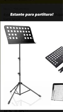 Suporte partitura 