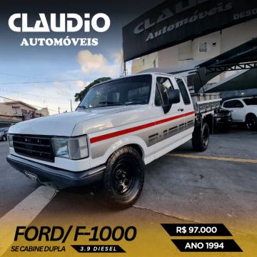 FORD F-1000 SE CABINE DUPLA 3.9 DIESEL 1994