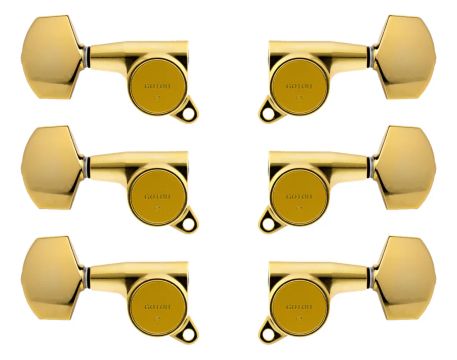 Tarraxas Gotoh Douradas para Guitarra/Violão Takamine, Taylor, Martin, Gibson 