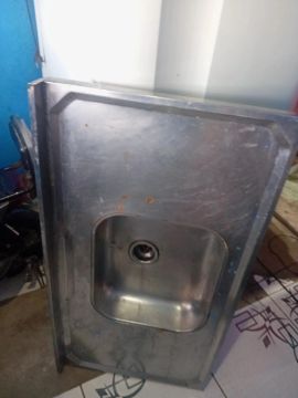 Cuba de cozinha em aço inox
