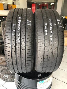 Kit 02 Pneus 235/55r19 Pirelli Scorpion Verde Runflat (usados)