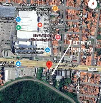 Terreno à venda, 2580 m² por R$ 3.500.000,00 - Igapó - Natal/RN