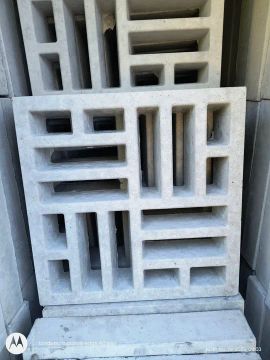 Blocos de concreto para ventilação