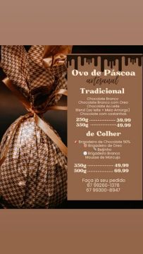 Ovos de Páscoa Artesanais 
