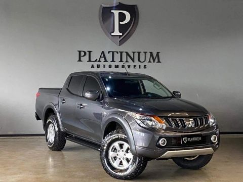 L200 TRITON SPORT GLS 2.4 CD DIESEL AUT.  CINZA 2018/2019