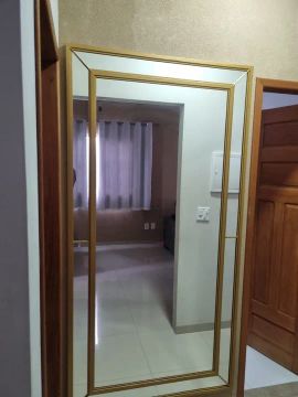 Espelho Decorativo Dourado