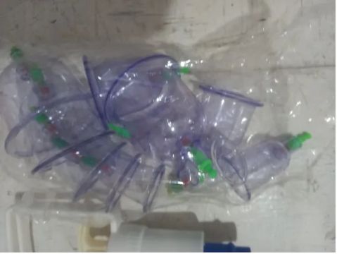 Kit Ventosas 11 Copos Ventosaterapia 