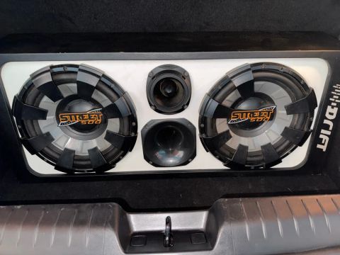 Caixa de Som para Carro com 2 Subwoofers Street 500