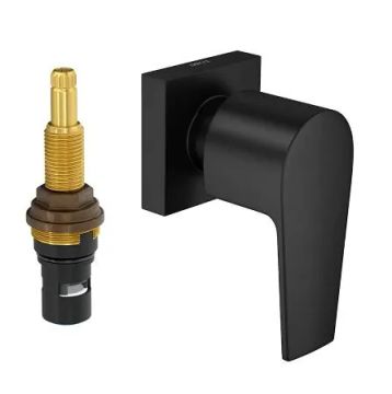 Acabamento para Registro de Pressão Deca Level 4916.BL26.PQ.MT 1/2" e 3/4" Black Matte