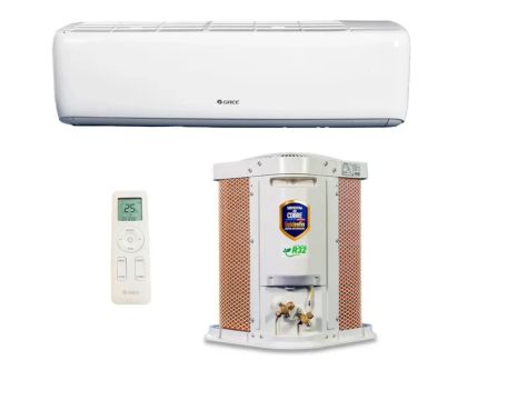Ar condicionado split inverter, 12.000 Btus, Gree, quente e frio