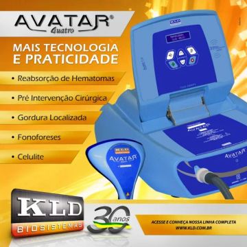 ? Última Chance! Ultrassom Avatar Cuatroda KLD 45W e 3MHz  - ZERO 