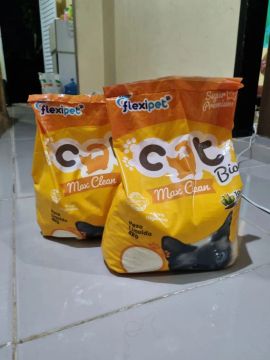 Areia para gato Flexipet
