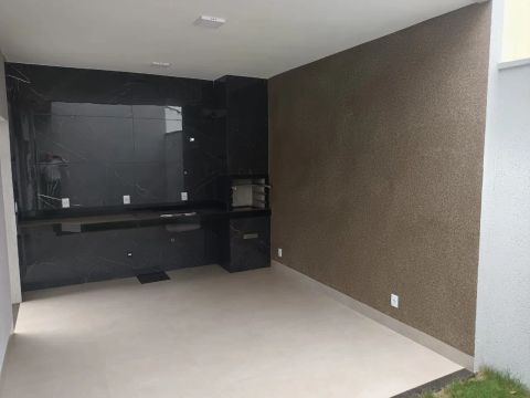 CASA NOVA 3 SUÍTES PLENAS ALTO PADRÃO VARANDA GOURMET COM CHURRASQUEIRA PORCELANATO, FINAN
