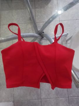 Cropped Vermelho | Tamanho P 