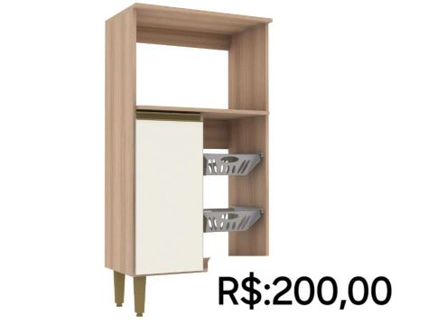 Armário para organização de produtos
