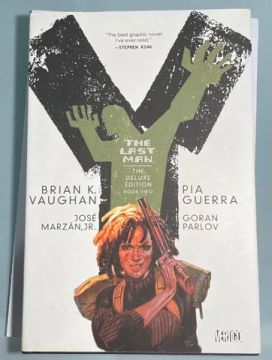 Y - The Last Man Book Two - Vertigo (em inglês) deluxe hardcover (leia descrição)