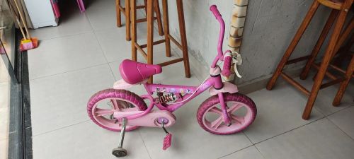 Bicicleta infantil menina Disney Princesa