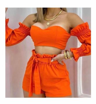 Conjunto na cor preta 