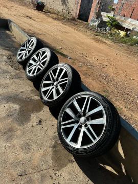 Rodas + Pneu Hilux SRX Aro 22