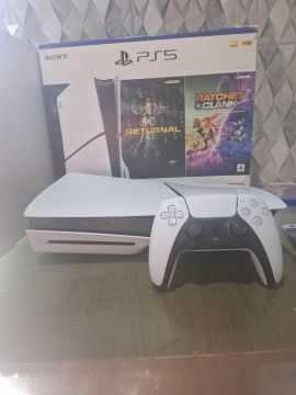 Ps5 slim1 tera com leitor de CD e acessorio LEIA O ANÚNCIO 