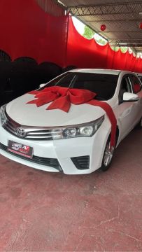 Corolla 2017 GLI Automático 1 mil entrada Aércio veículos hv