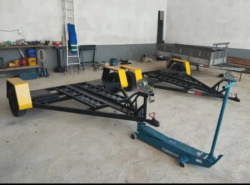 Carretinha para transporte de carros