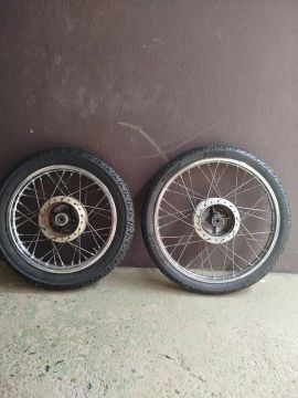 Rodas de Moto - 17 polegadas e 14 polegadas 