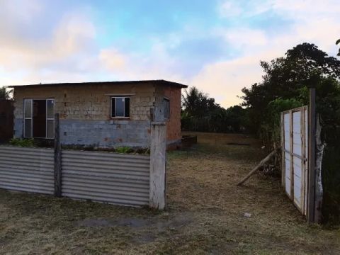 É PRA VENDER LOGO!!! TERRENO COM CASA EM CONSTRUÇÃO...