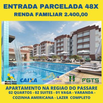 Imóvel para venda com 48 metros quadrados com 2 quartos em Passaré - Fortaleza - CE