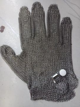 Luvas de segurança em aço inox - tamanho.(..P..)