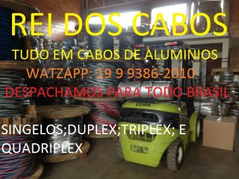 35mm cabo triplex com neutro nu ou isolado
