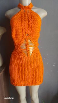 Vestido de croche 