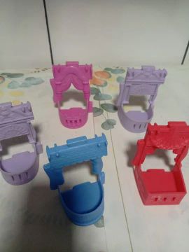 Casinha das ninis princesas kit com 5