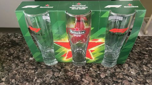 Kit 03Copos de Cerveja Heineken - Novos