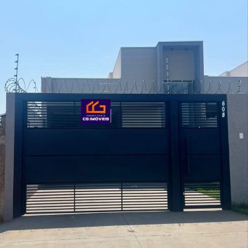 Casa á venda com 3 quartos sendo 1 suíte, área gourmet na Vila Santa Luzia em campo Grande