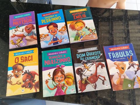 Livros infantis Monteiro Lobato - Diversos títulos
