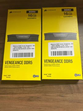 Memória RAM Corsair Vengeance DDR5 16GB 5200MHz - 2 pentes