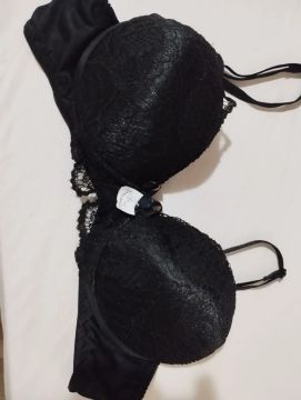 Sutiã renda preto tamanho P - Novo
