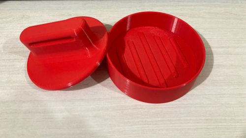 Forma para Hambúrguer - 3D