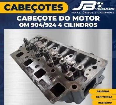Cabeçote do Motor Mbenz OM 904/924 4 Cilindros