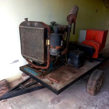 Gerador Bambozzi 65KVA Trifásico com Motor Mercedes-Benz 709 - Pronto para Uso!