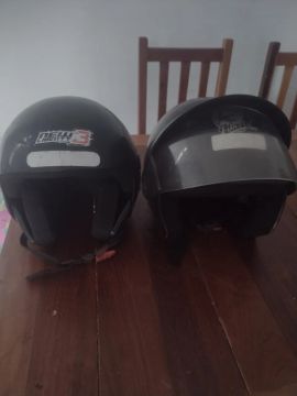 2 Capacetes Moto - Novo Liberty 3 - Preto